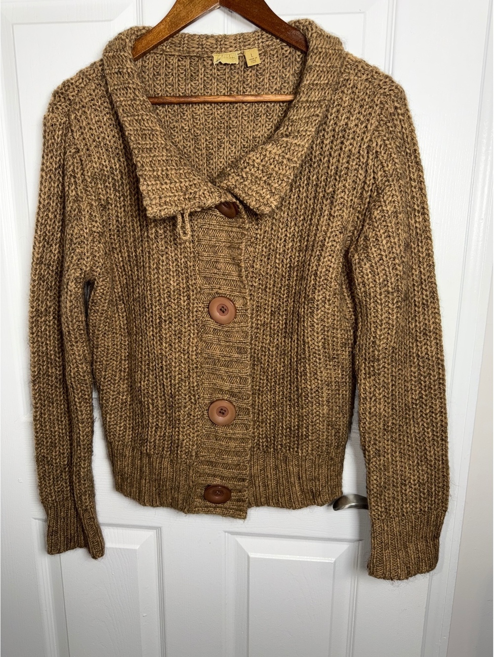 Y2K Caslon Brown Chunky Knit Sweater